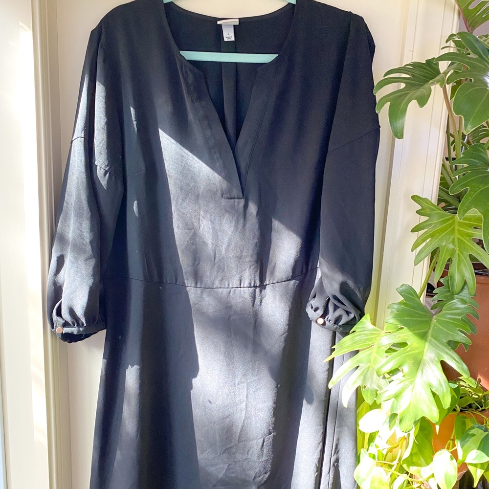 Black Shift Dress